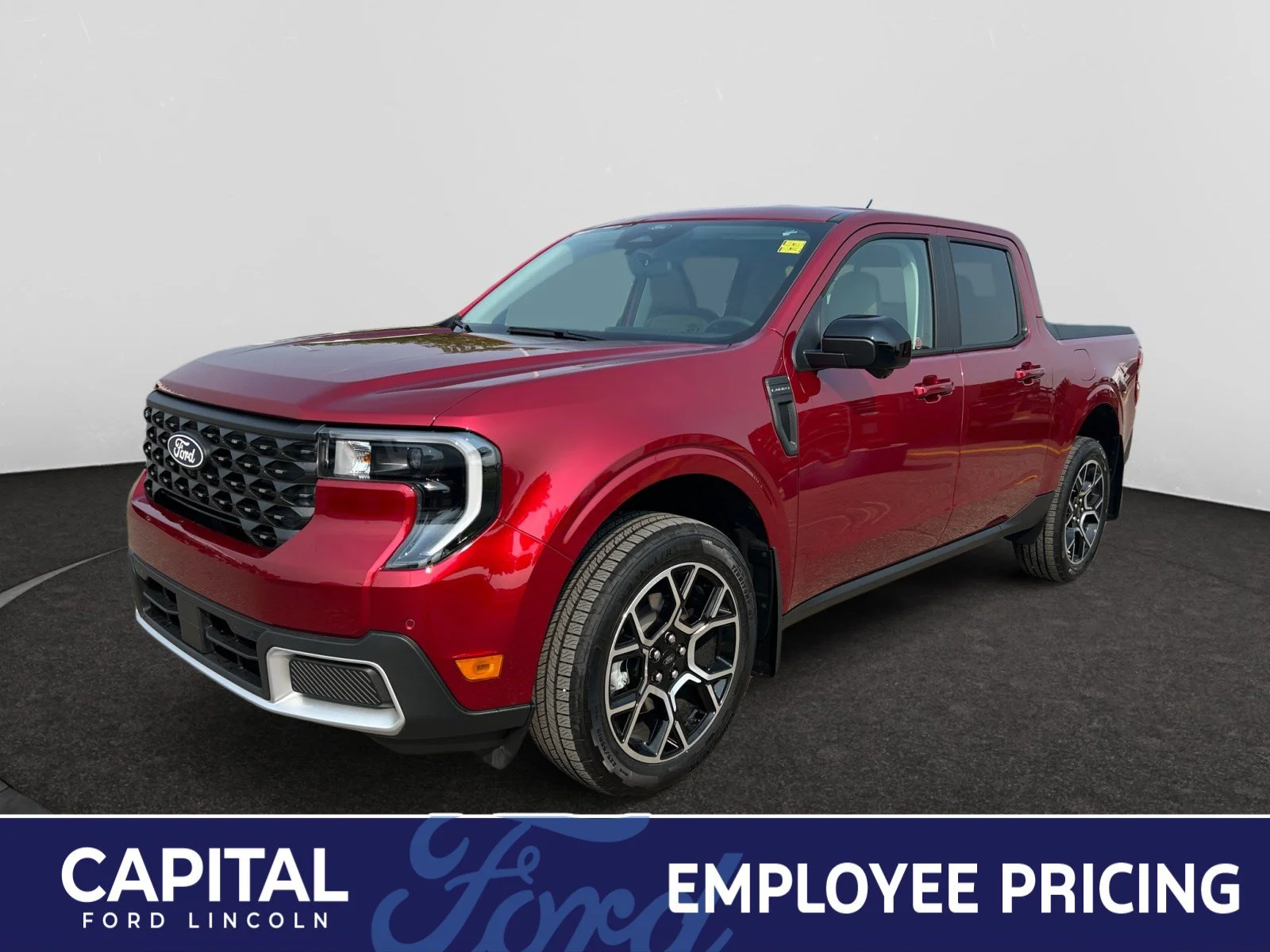 New 2026 Ruby Red Metallic Tinted Clearcoat Ford Lariat image 1