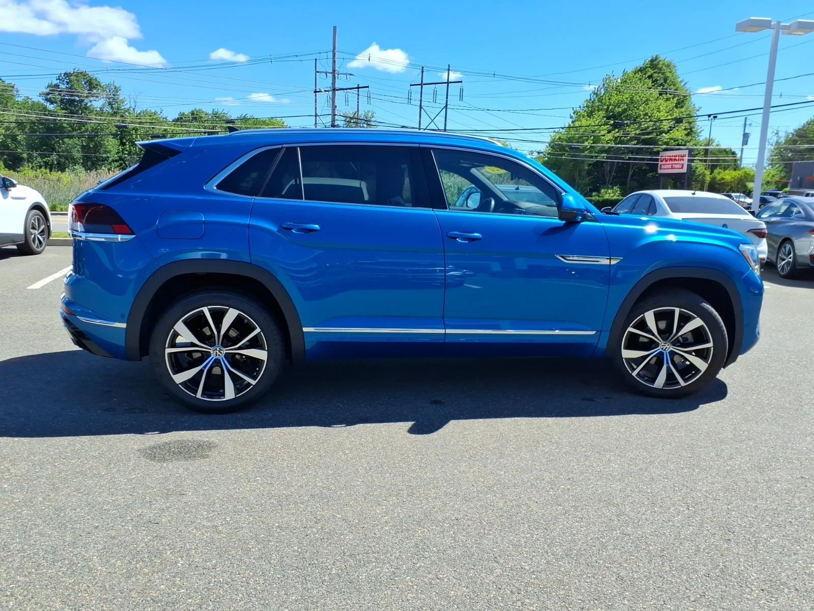 Certified Used 2024 KINGFISHER BLUE Volkswagen 2.0T SEL Premium R-Line image 4