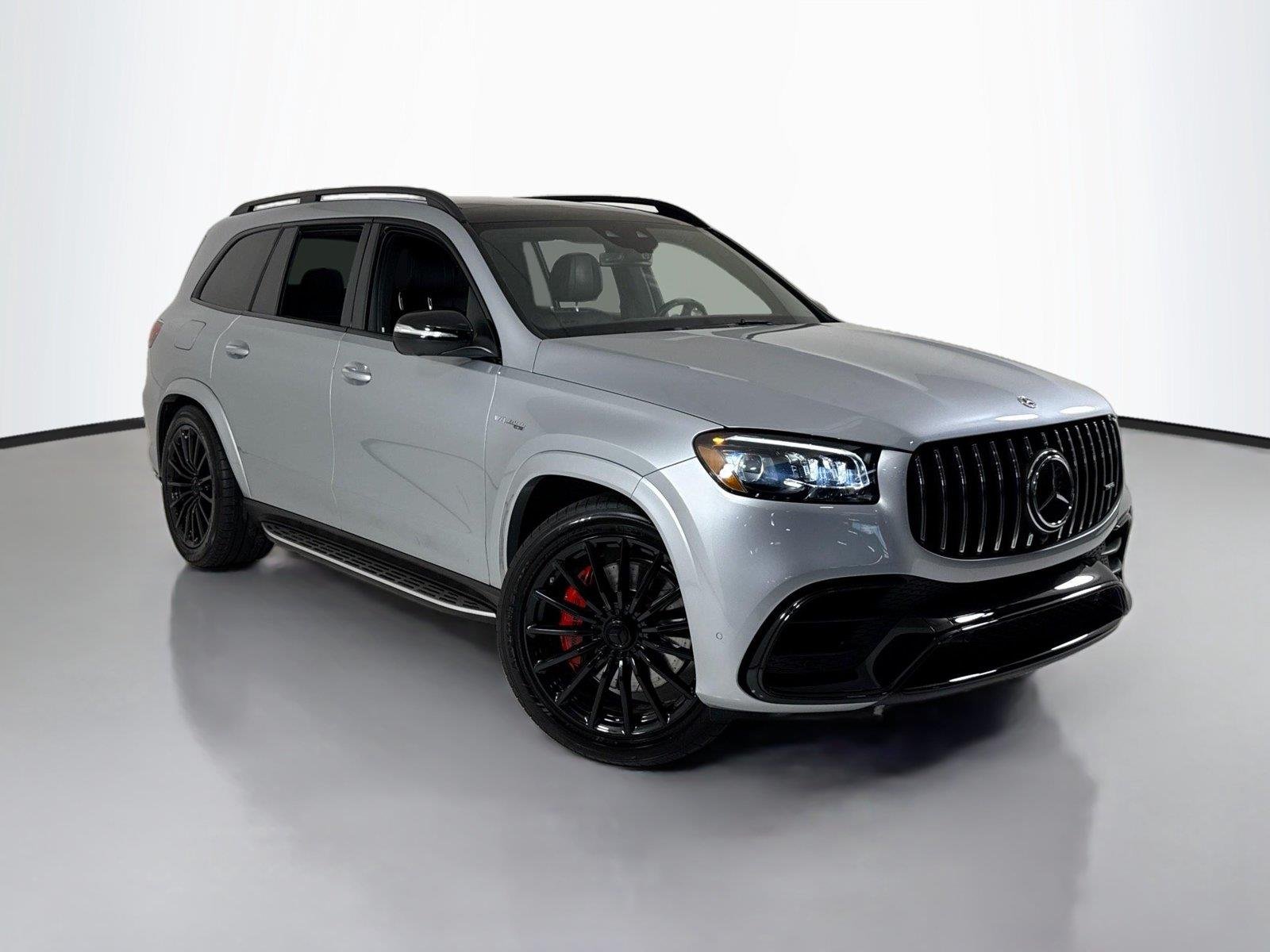 Used 2023 Cirrus Silver Metallic Mercedes-Benz AMG® GLS 63 | Night Pkg | Heated/Cooled Seats image 42