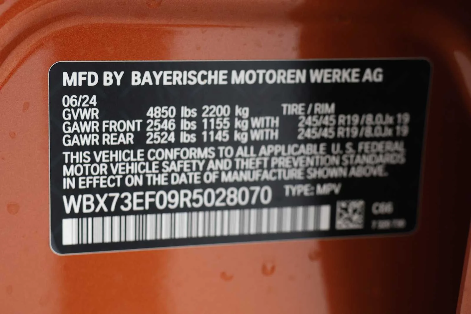 Certified Used 2024 Utah Orange Metallic BMW xDrive28i image 28