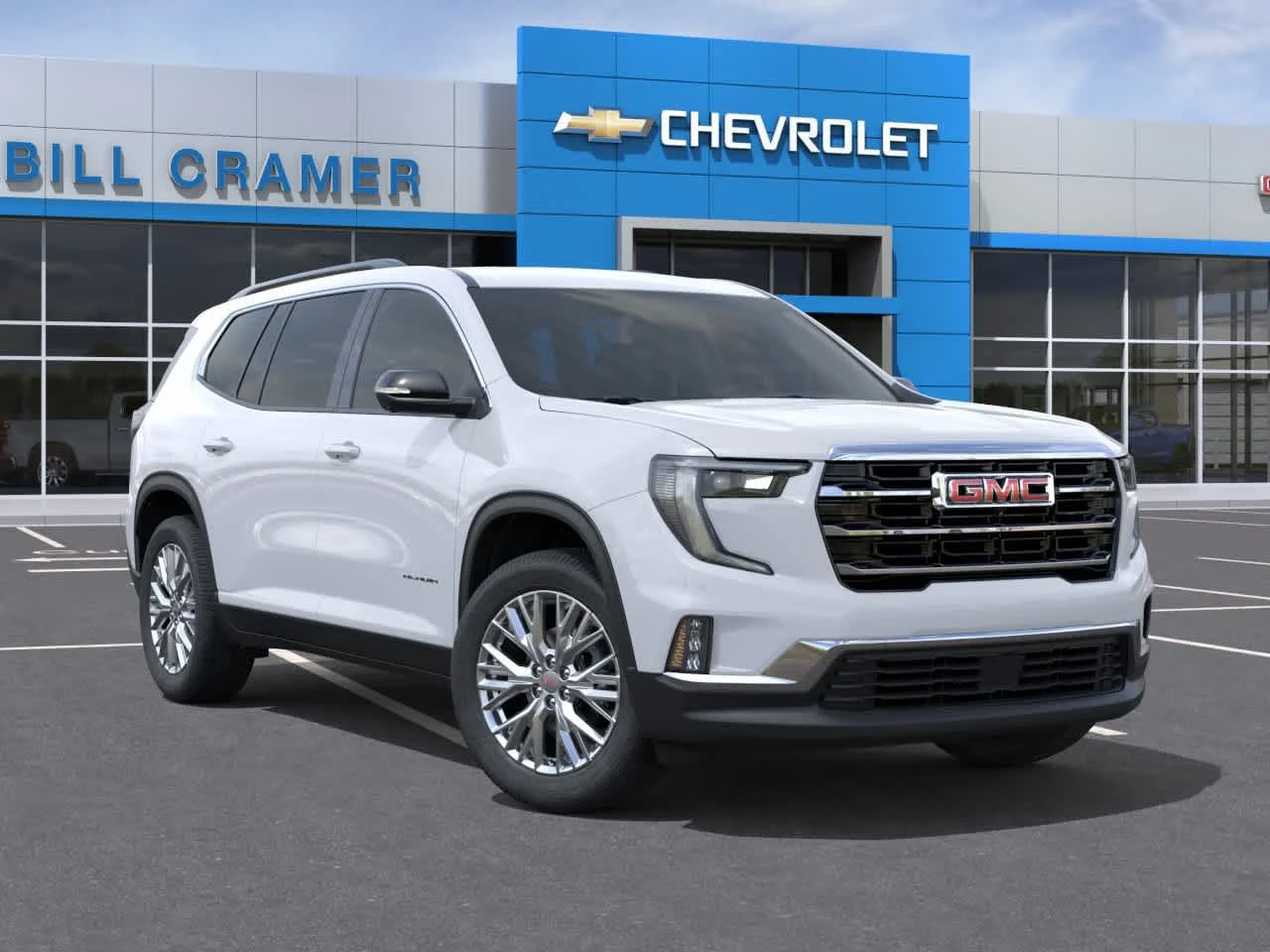 New 2027 Glacier White Tricoat GMC Elevation image 7