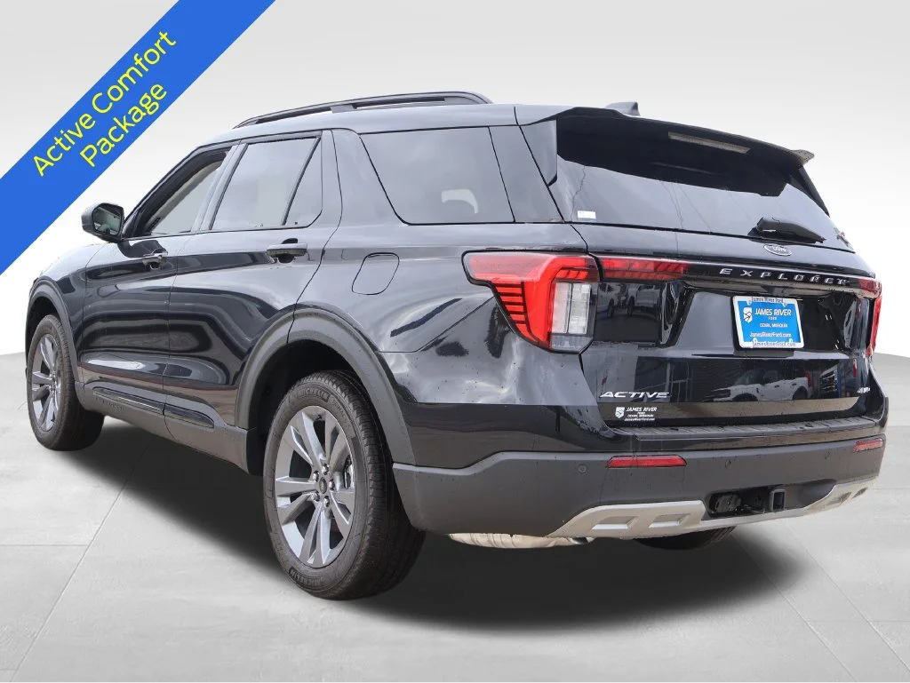 New 2026 Agate Black Metallic Ford Active image 3