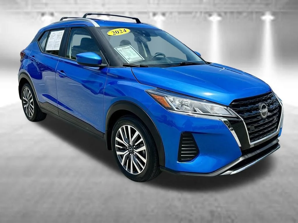 Certified Used 2024 Blue Nissan SV image 3