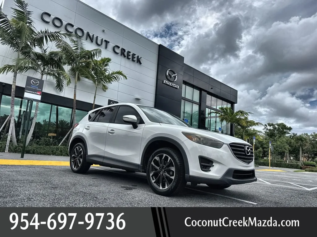 Used 2016 Crystal White Pearl Mica Mazda Grand Touring image 1