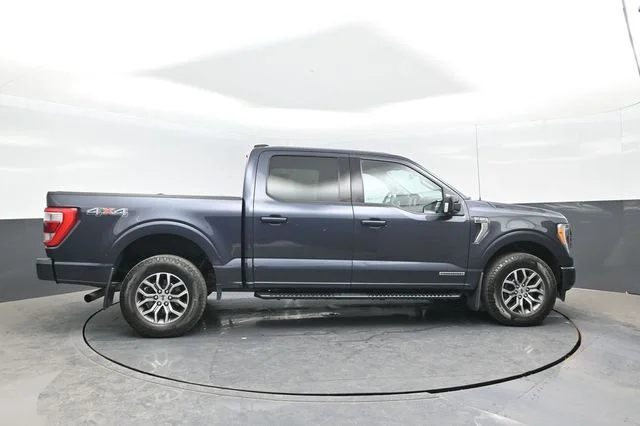 Certified Used 2021 Smoked Quartz Metallic Tinted Clearcoat Ford Lariat image 3