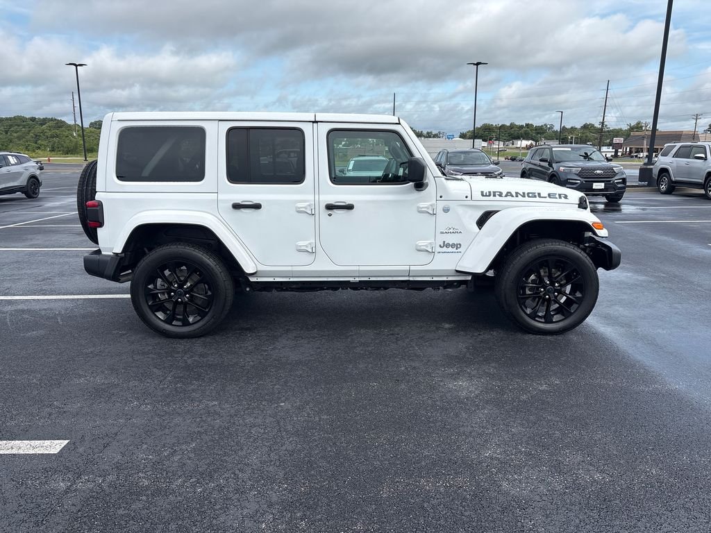 Used 2024 White Jeep Sahara 4xe image 6