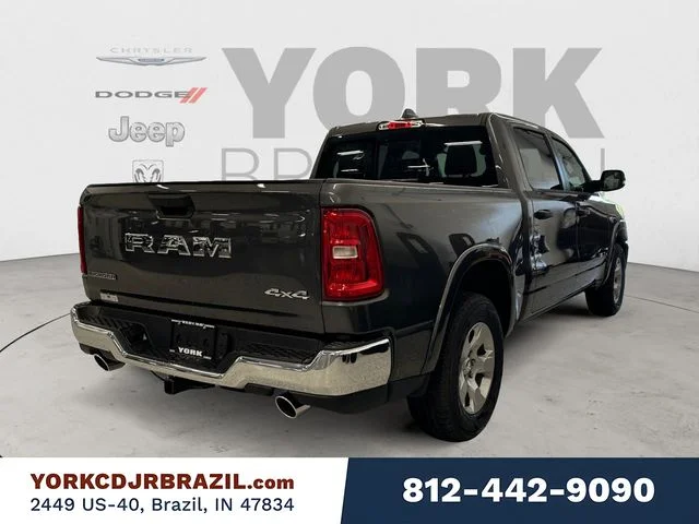 New 2026 Granite Crystal Metallic Clear-Coat Exterior Paint RAM Big Horn/Lone Star image 5