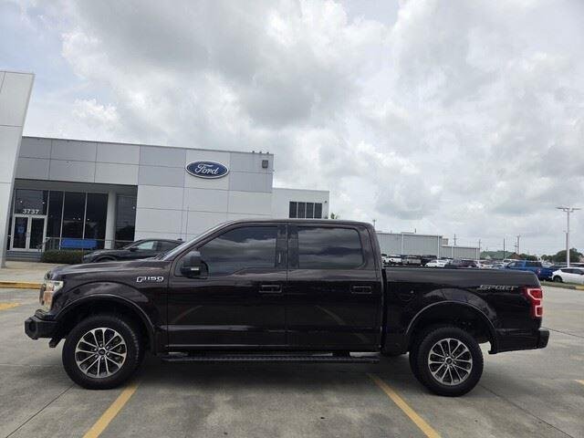 Used 2018 Magma Red Metallic Ford XLT image 2