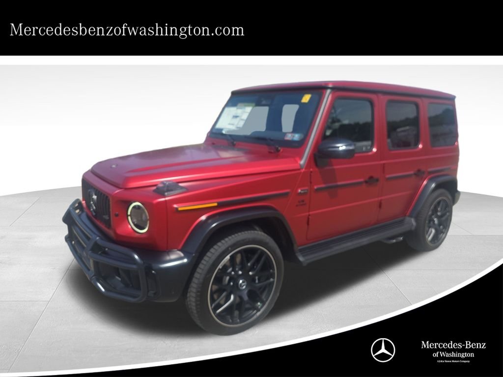New 2026 MANUFAKTUR Exclusive Cardinal Red Magno Mercedes-Benz AMG® G 63 SUV image 1