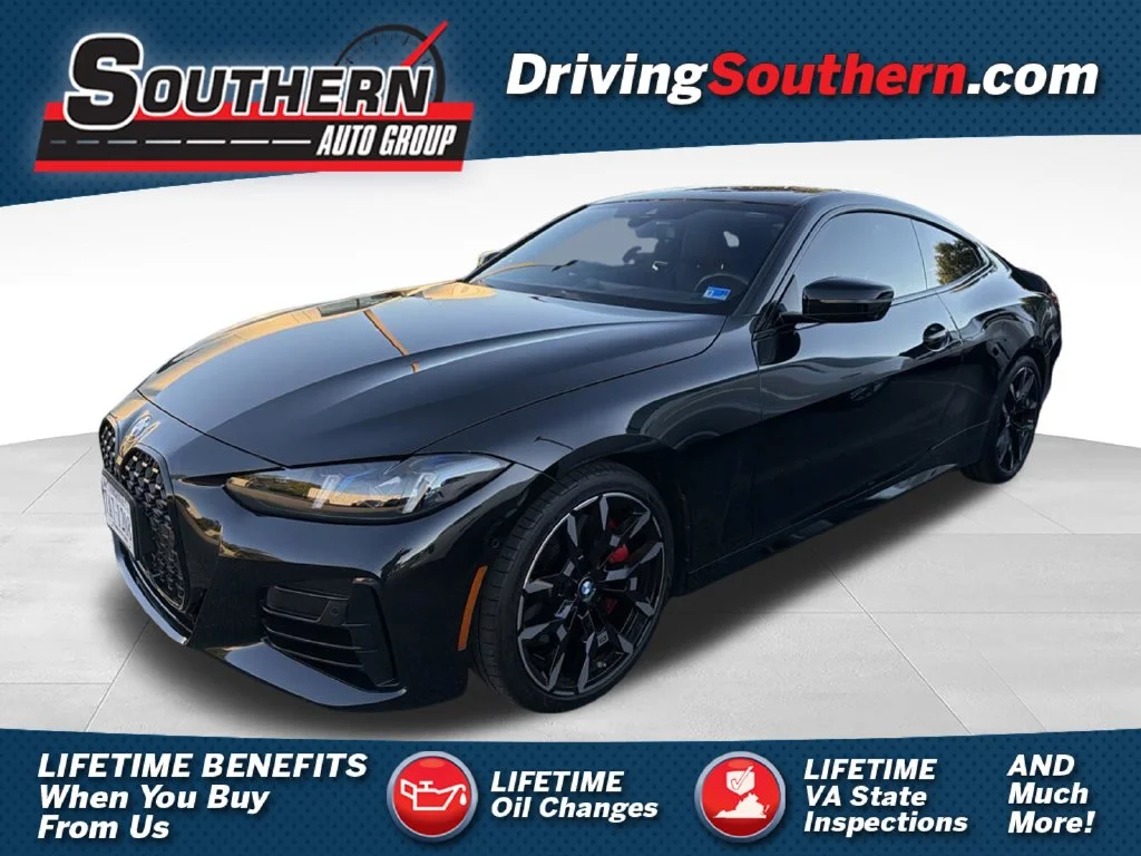 Used 2025 Black BMW 430i image 1