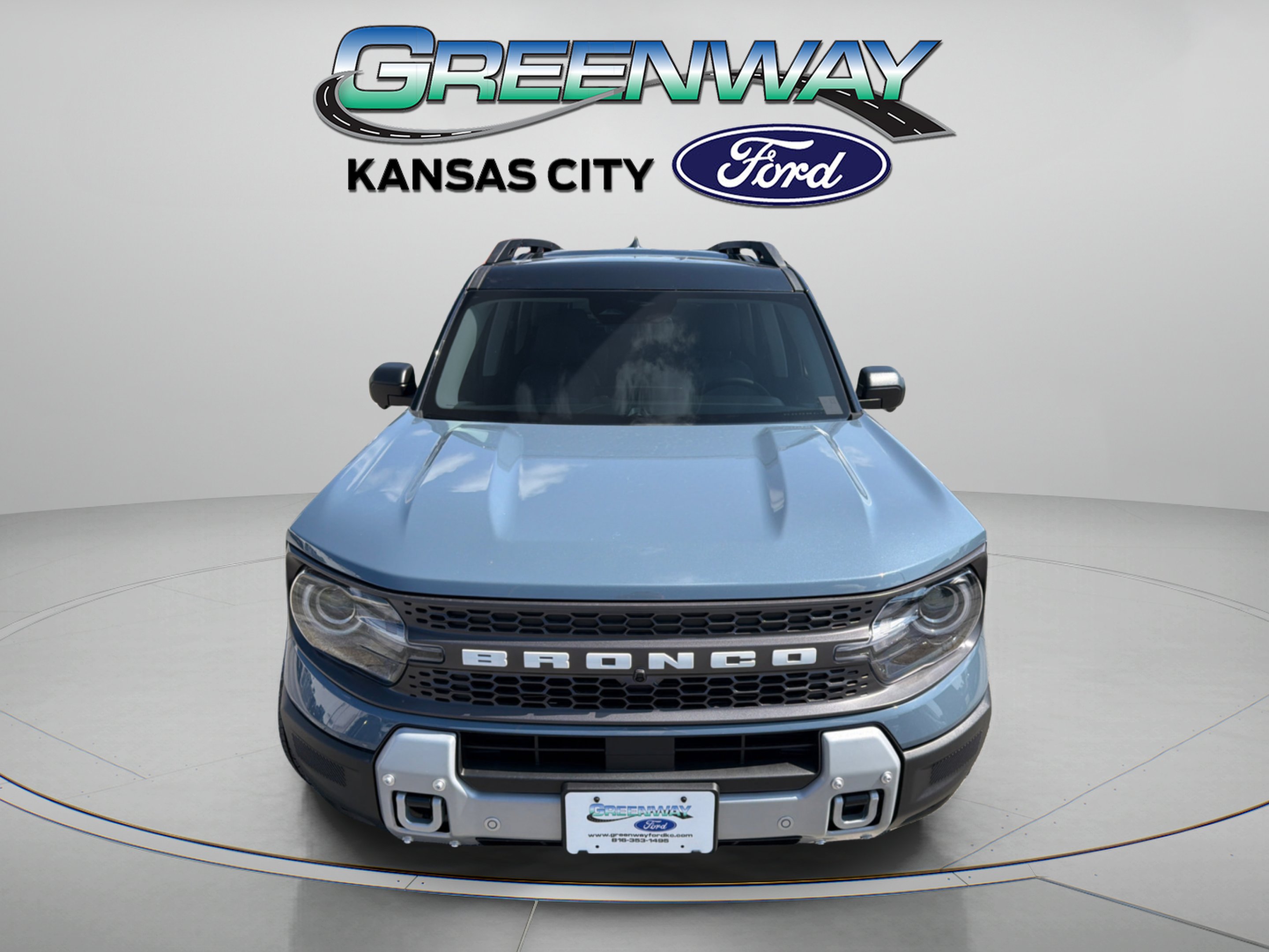 New 2026 Azure Gray Metallic Tri-Coat Ford Badlands® image 2