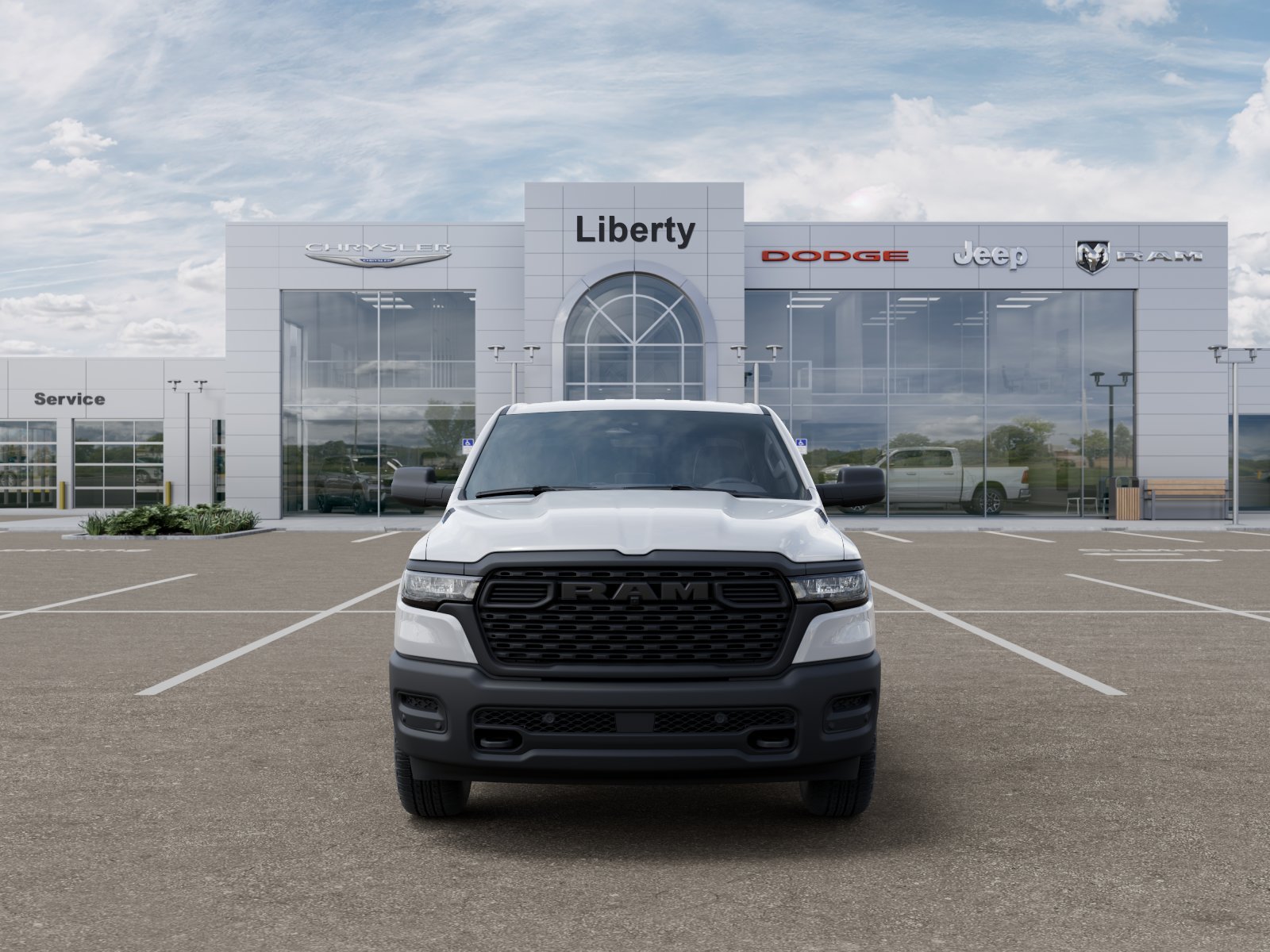 New 2026 Bright White Clearcoat RAM Tradesman image 34