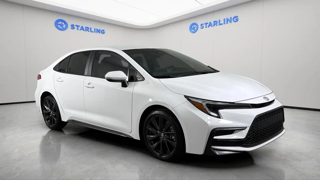 Used 2023 White Toyota SE image 13
