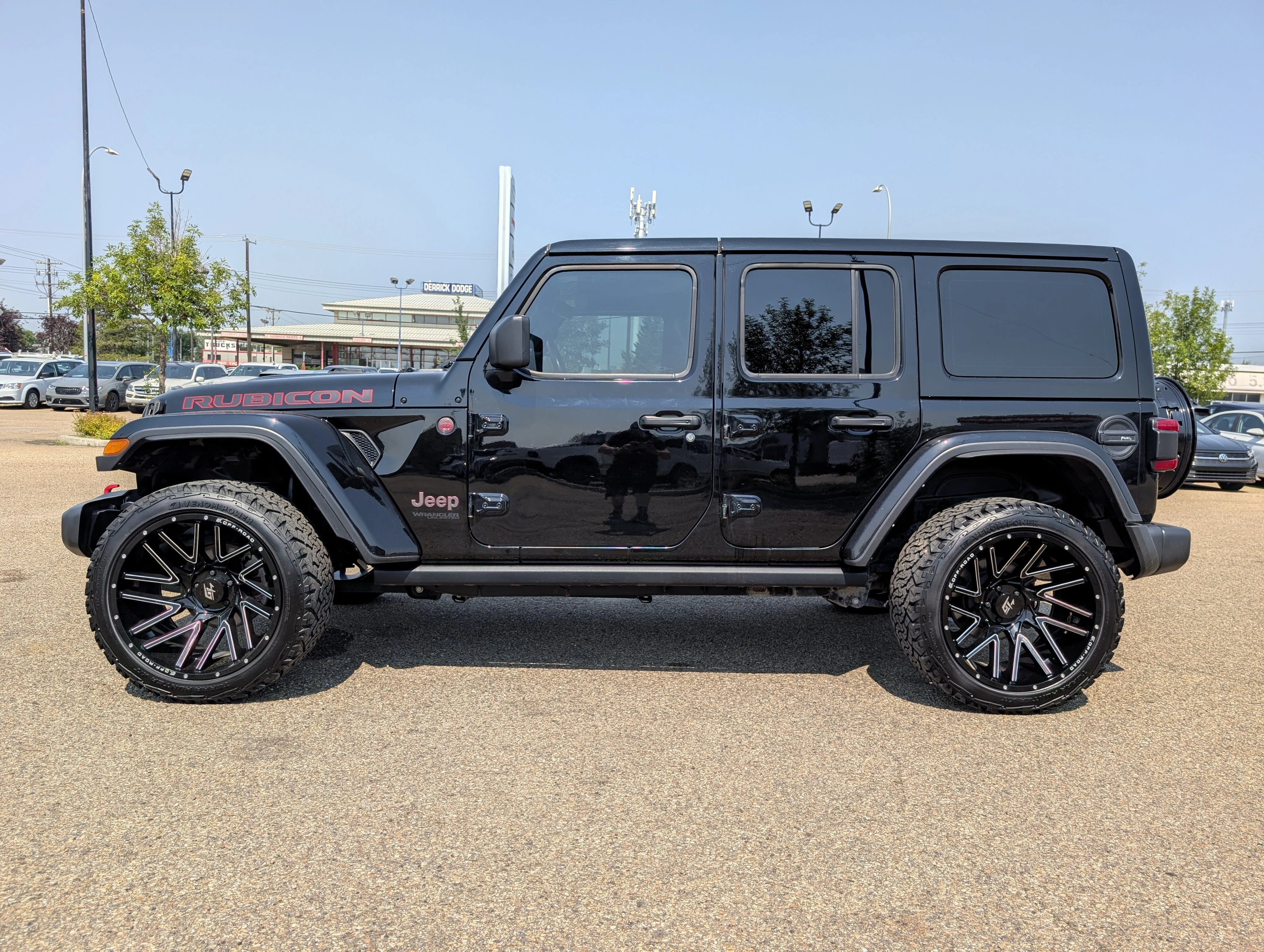 Used 2021 Black Jeep Unlimited Rubicon image 3