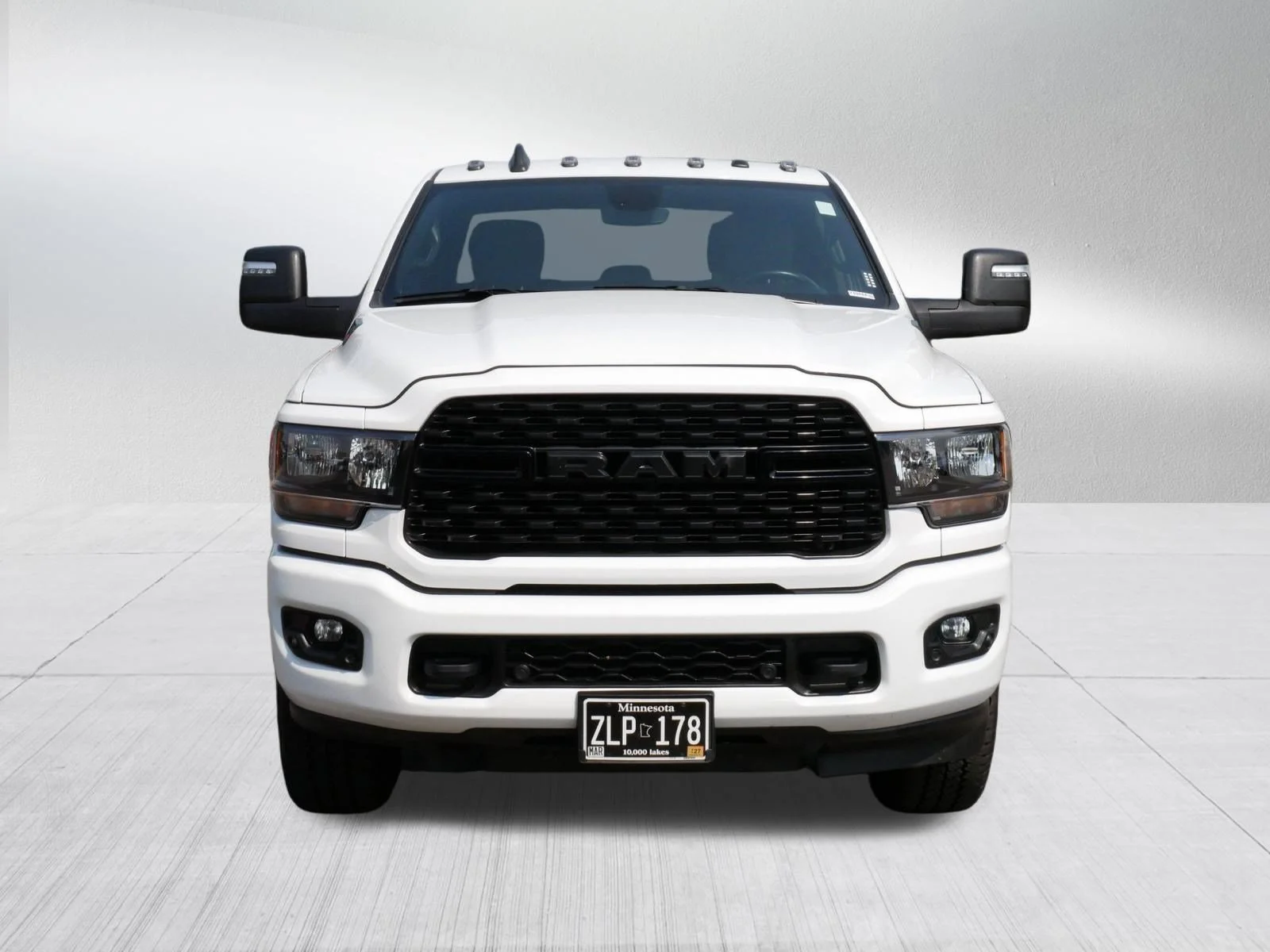 Used 2024 Bright White Clearcoat Ram Big Horn image 2