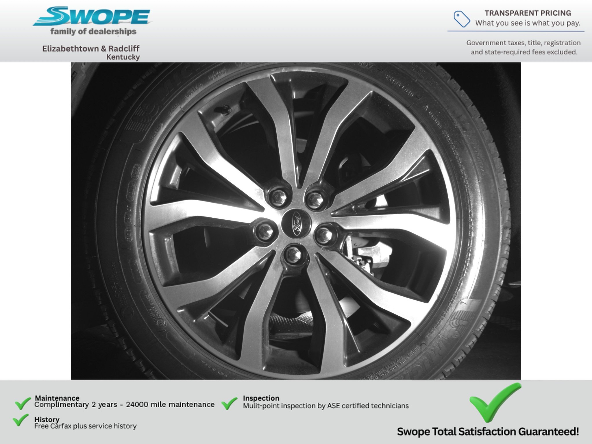 Used 2020 Agate Black Metallic Ford ST image 19