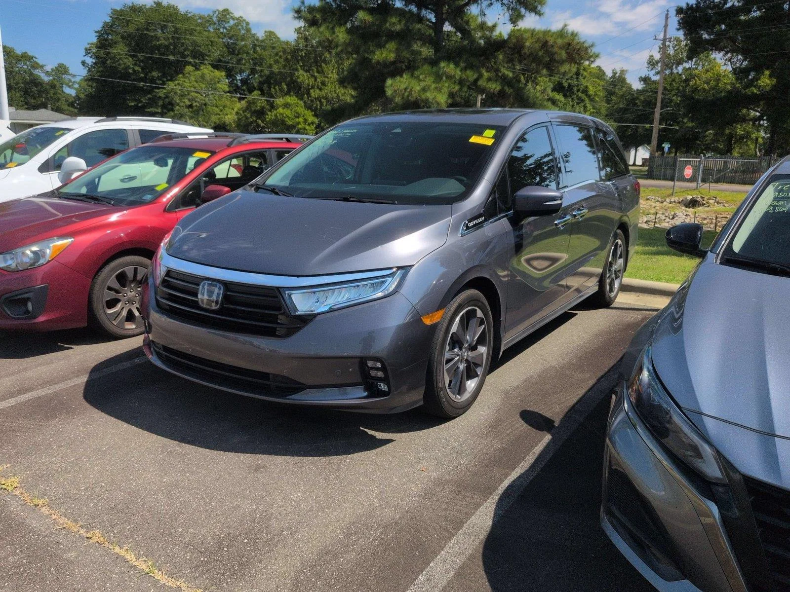 Used 2024 Modern Steel Metallic Honda Elite image 1