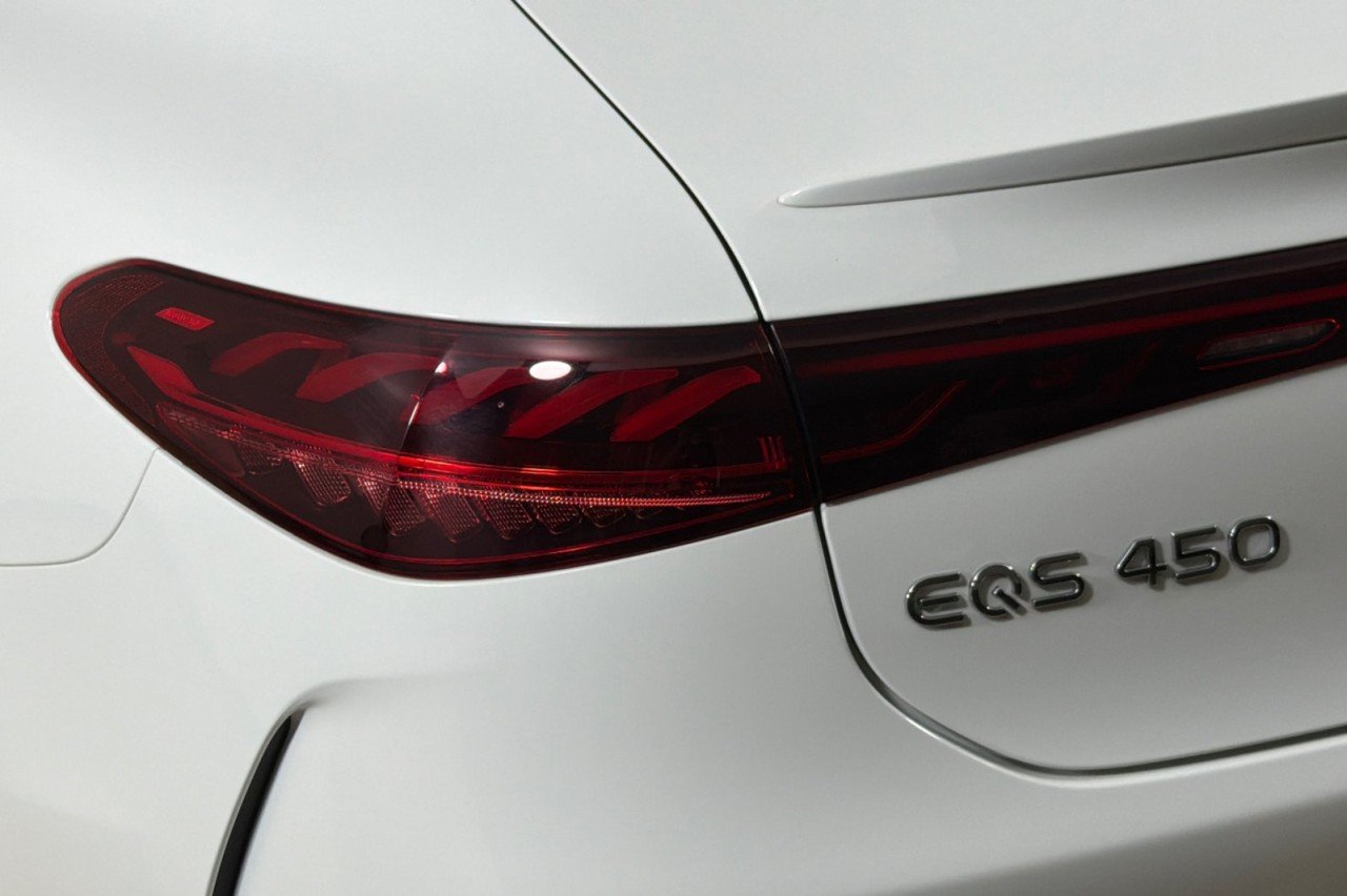 Certified Used 2023 Polar White Mercedes-Benz EQS 450 image 26
