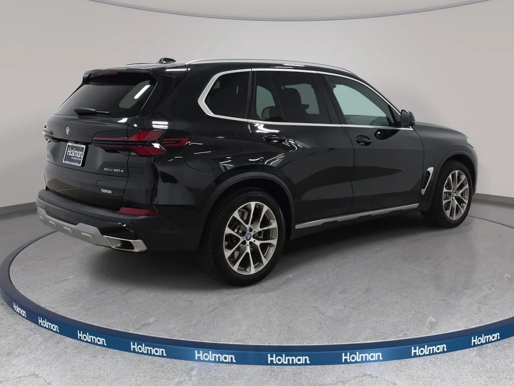 Used 2025 Black Sapphire Metallic BMW xDrive50e image 6