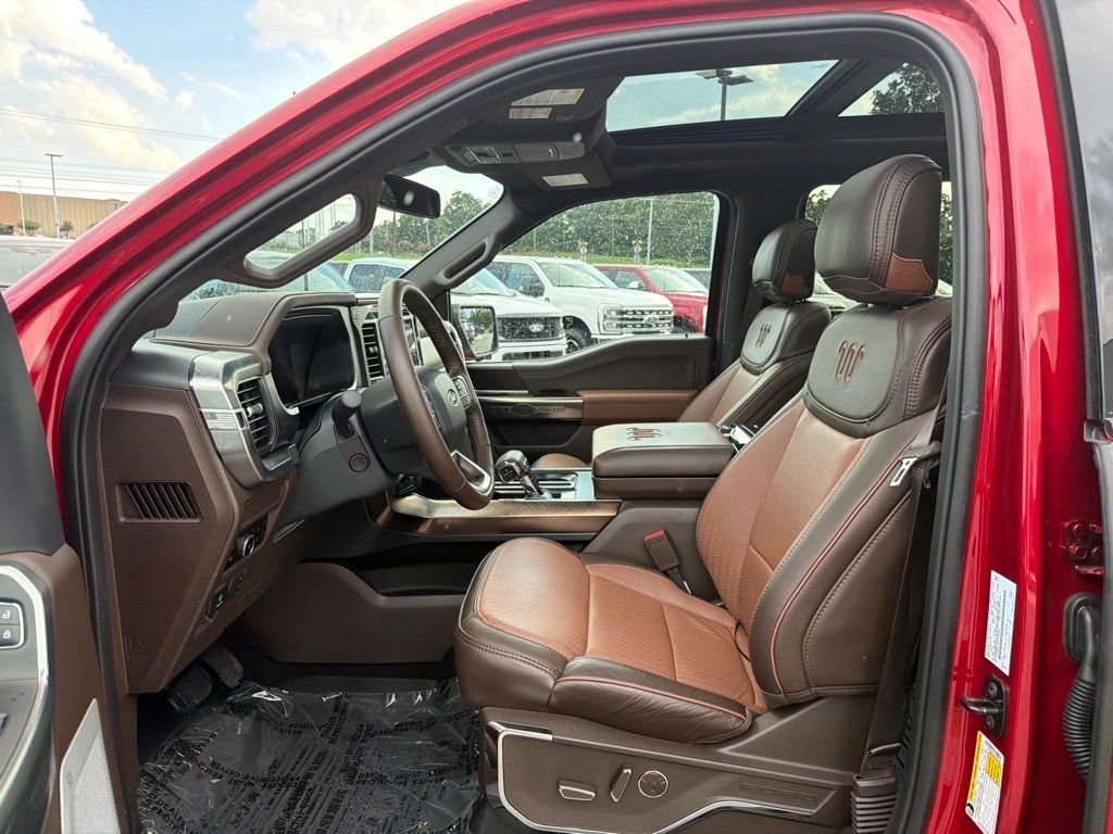 Certified Used 2025 Rapid Red Metallic Tinted Clearcoat Ford King Ranch image 12
