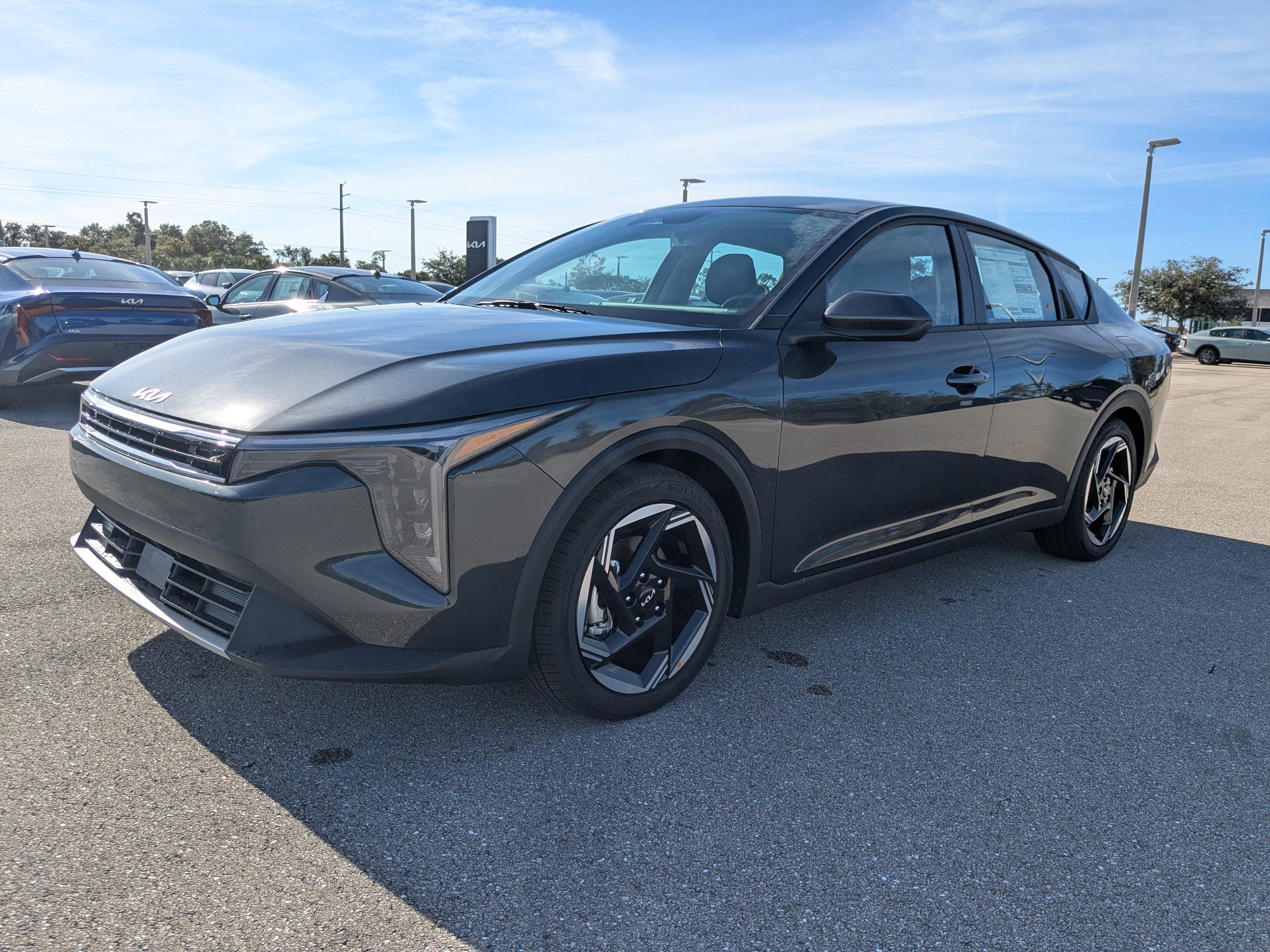 New 2025 Interstellar Gray Kia EX image 9