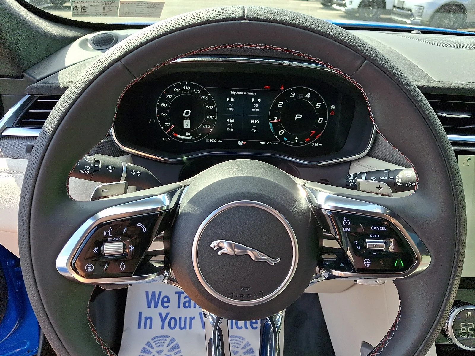 Used 2026 Chalk Blue Gloss   1Mr Jaguar SVR Final Edition image 33