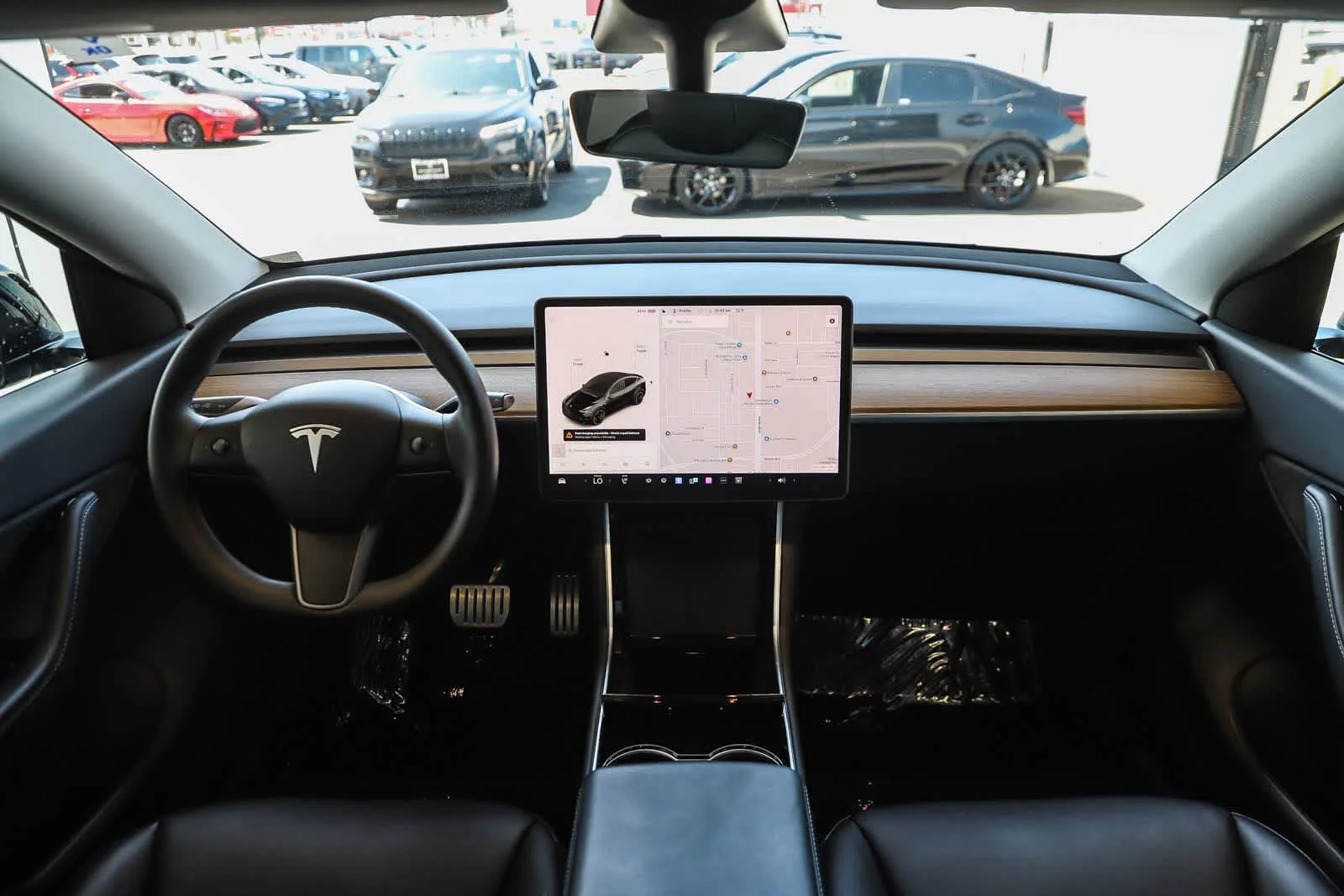 Used 2021 White Tesla Performance image 11