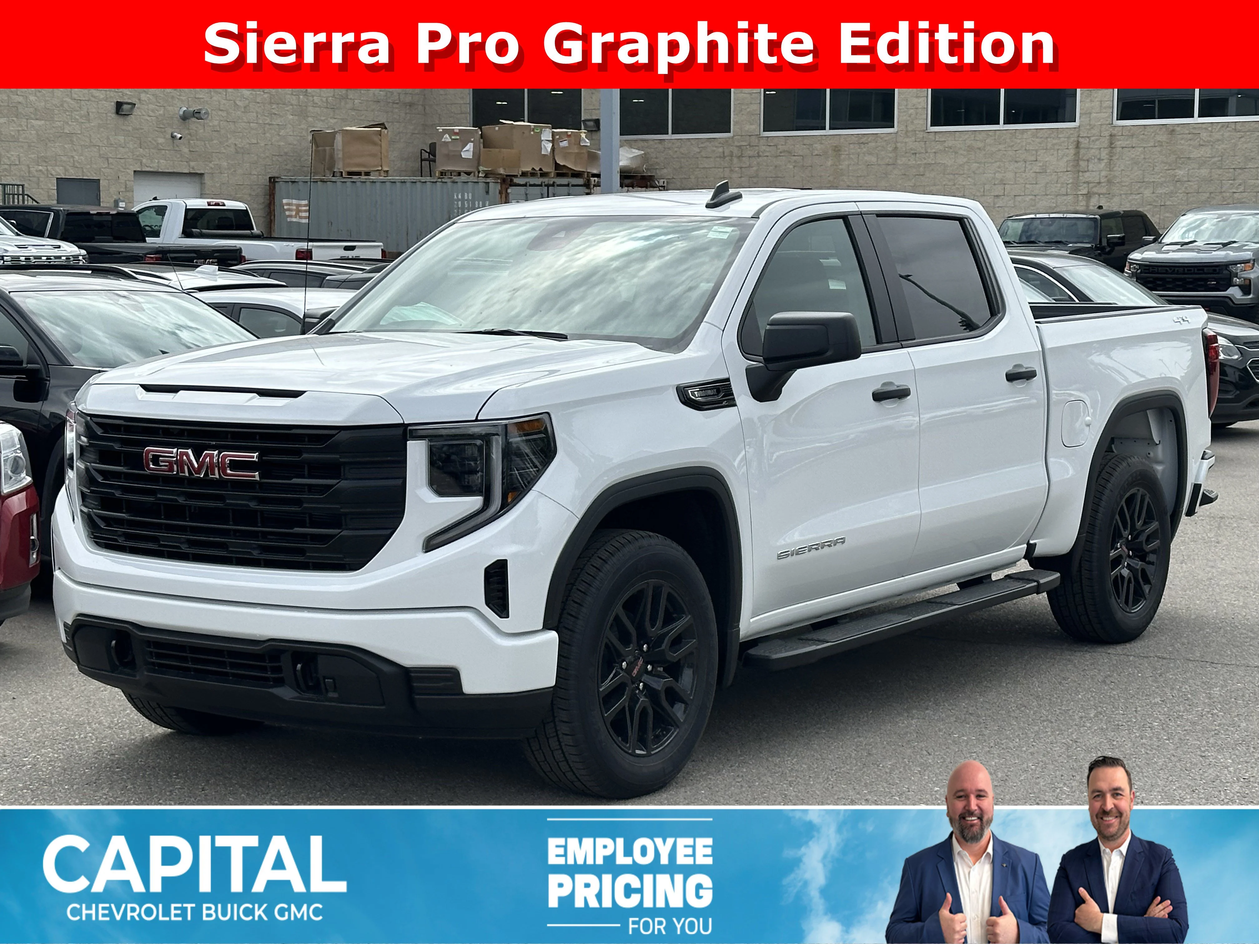 New 2026 Summit White GMC Pro image 1