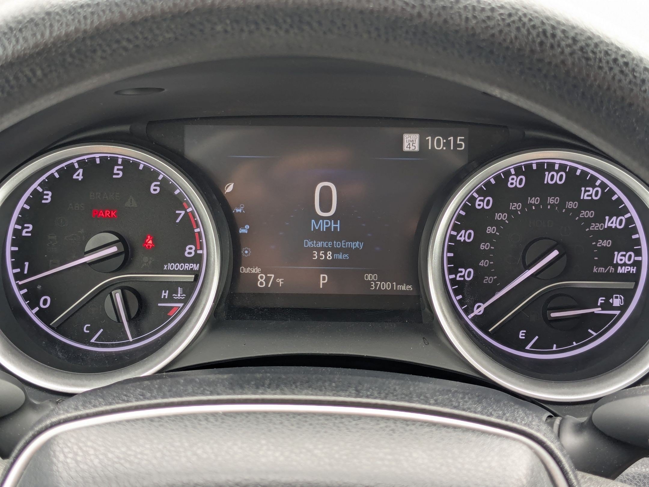 Used 2023 Midnight Black Metallic Toyota LE image 15