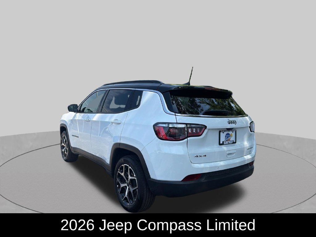 Used 2026 Bright White Clearcoat Jeep Limited image 3
