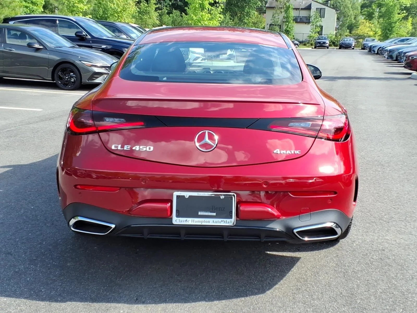New 2026 MANUFAKTUR Patagonia Red Metallic Mercedes-Benz CLE 450 image 7