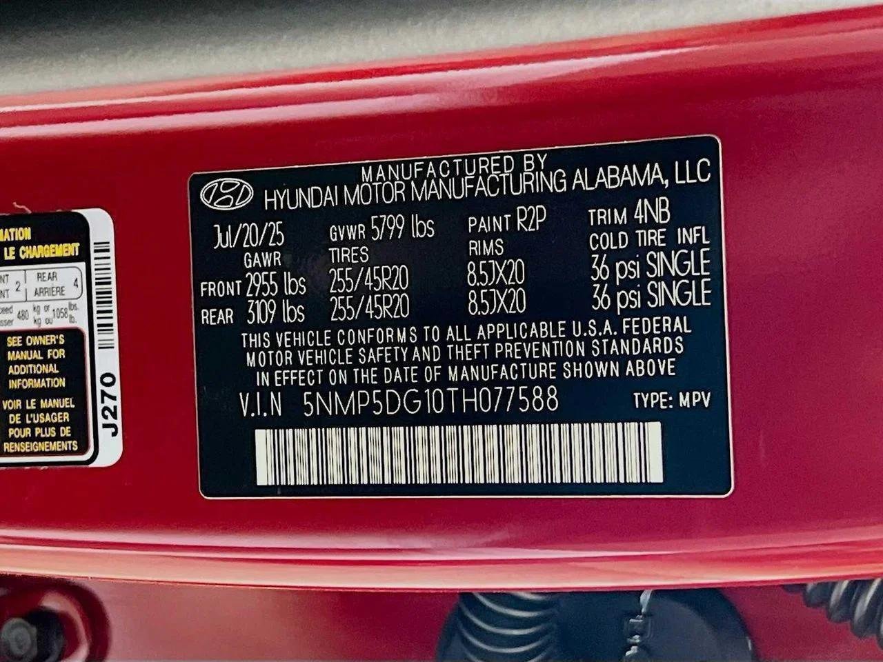 2026 Hyundai Santa Fe Calligraphy - Photo 22