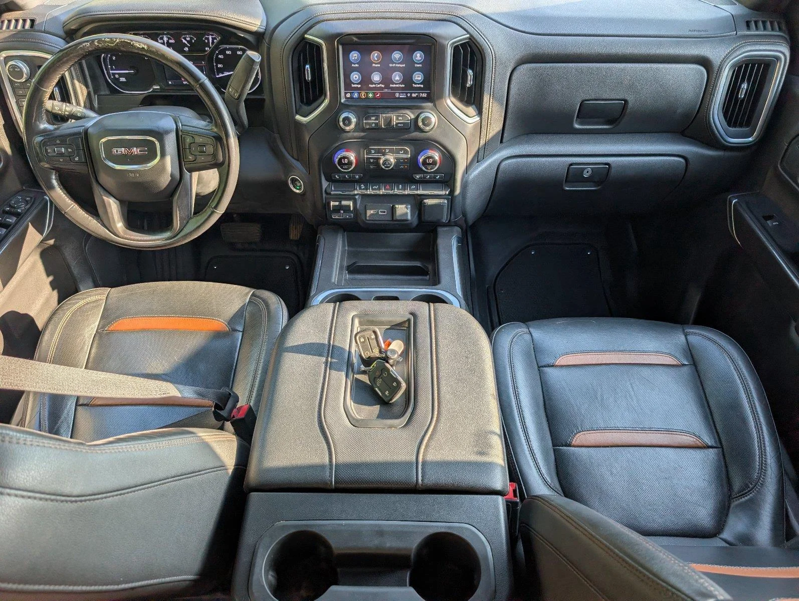 Used 2021 SATIN STEEL METALLIC GMC AT4 image 34