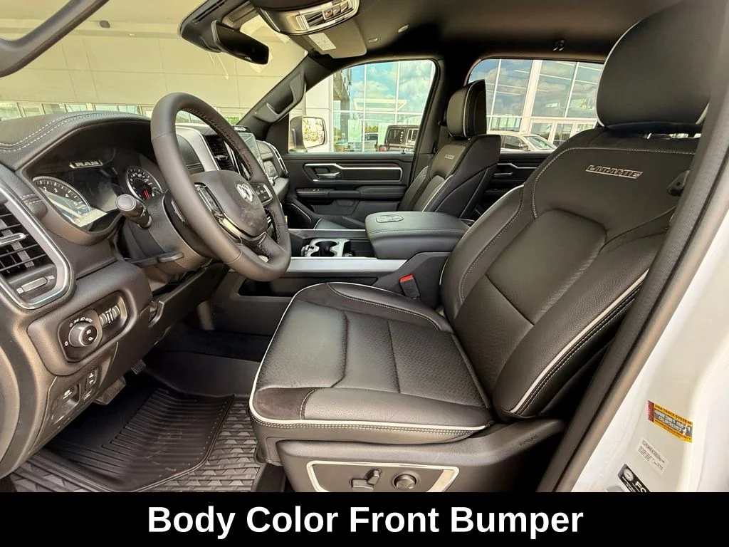 New 2026 Bright White Clear-Coat Exterior Paint RAM Laramie image 11