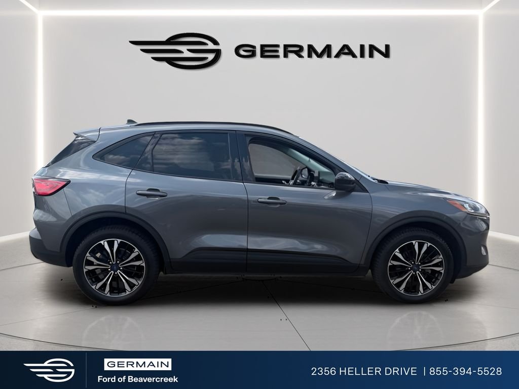 Used 2022 Gray Metallic Ford SEL image 9
