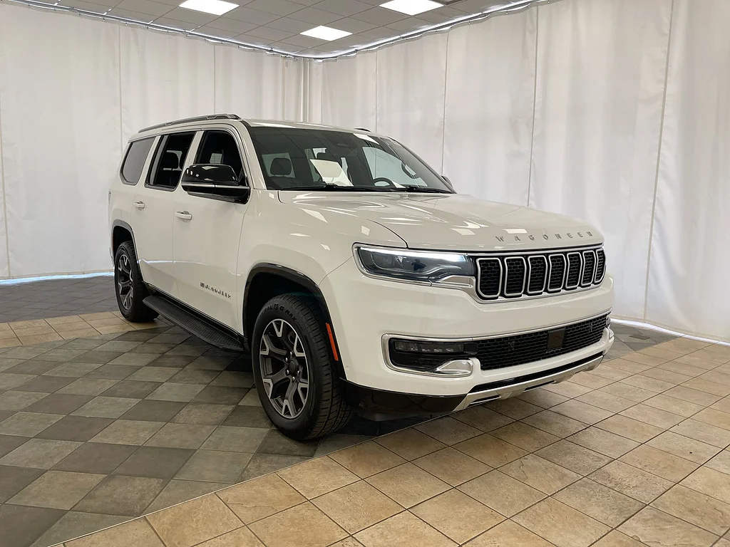 Used 2024 Bright White Clear Coat Jeep Series III image 35