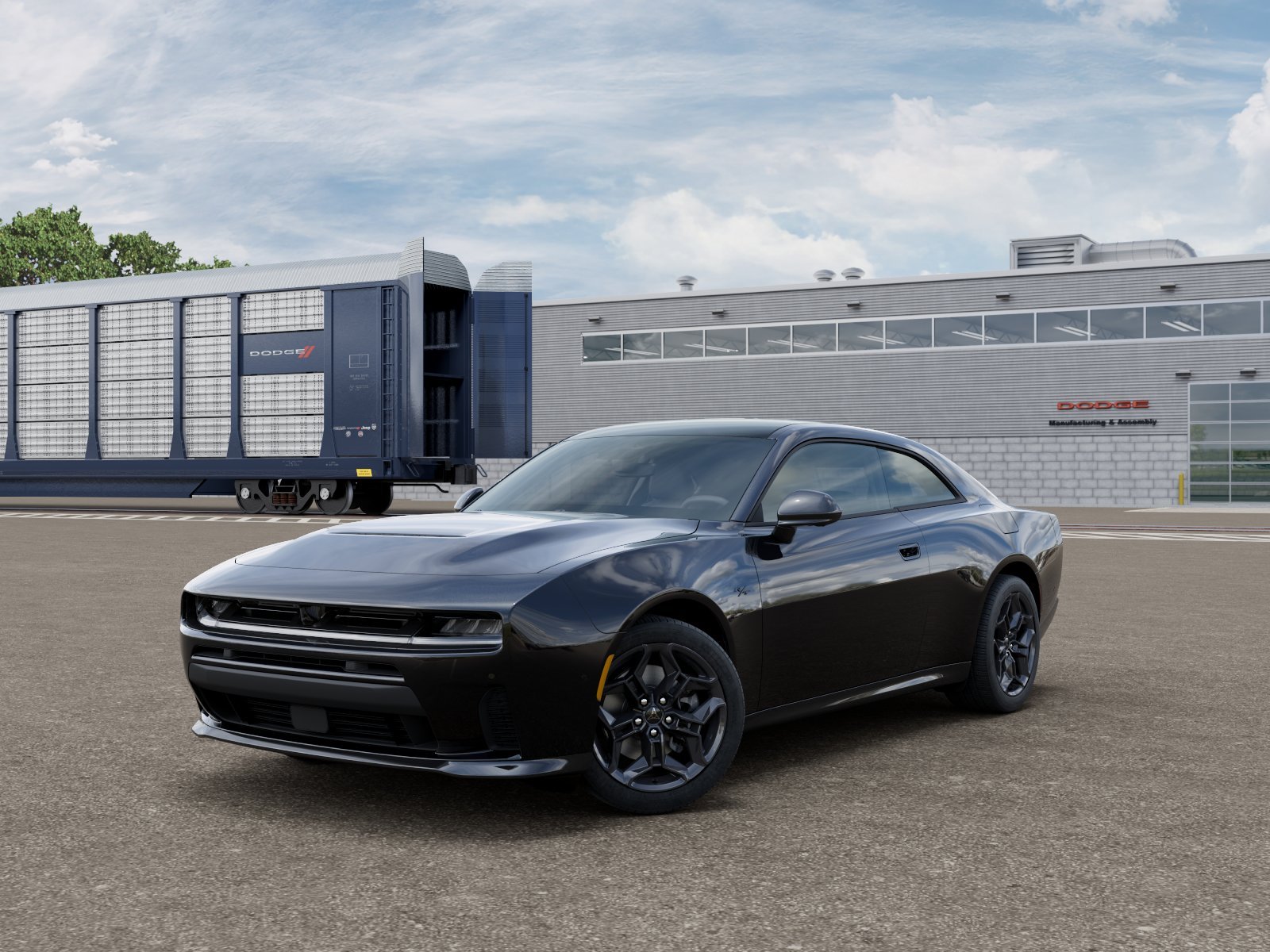New 2027 Diamond Black Crystal Pearlcoat Dodge R/T Plus image 28