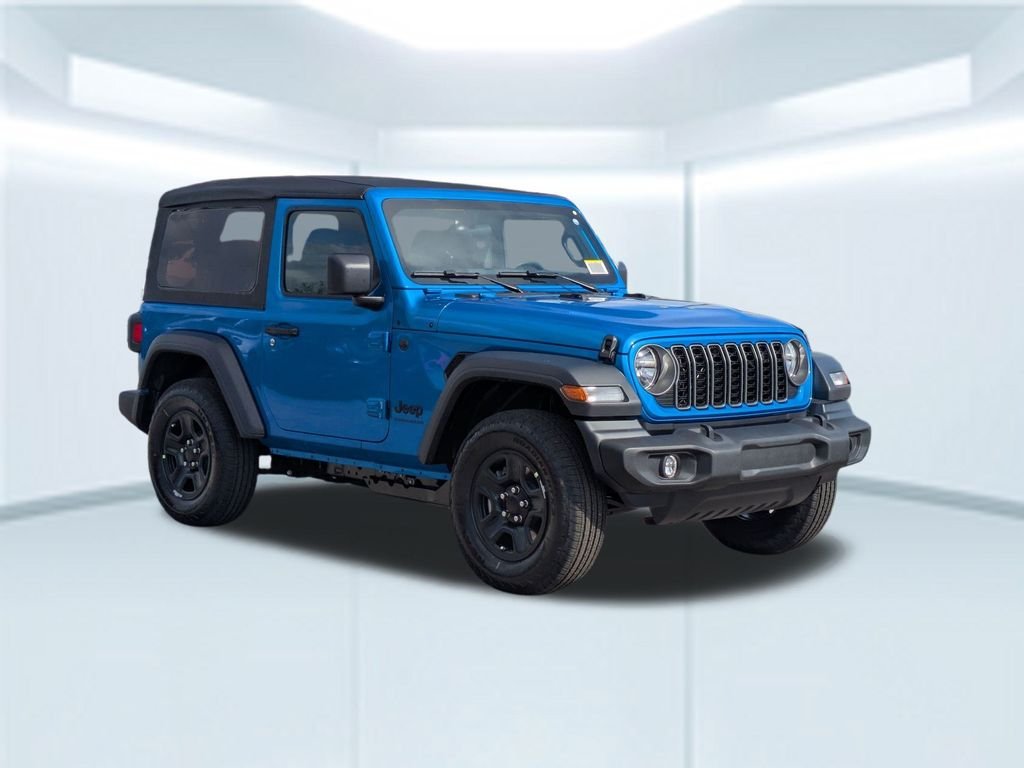 New 2026 Hydro Blue Pearl-Coat Exterior Paint Jeep Sport image 9