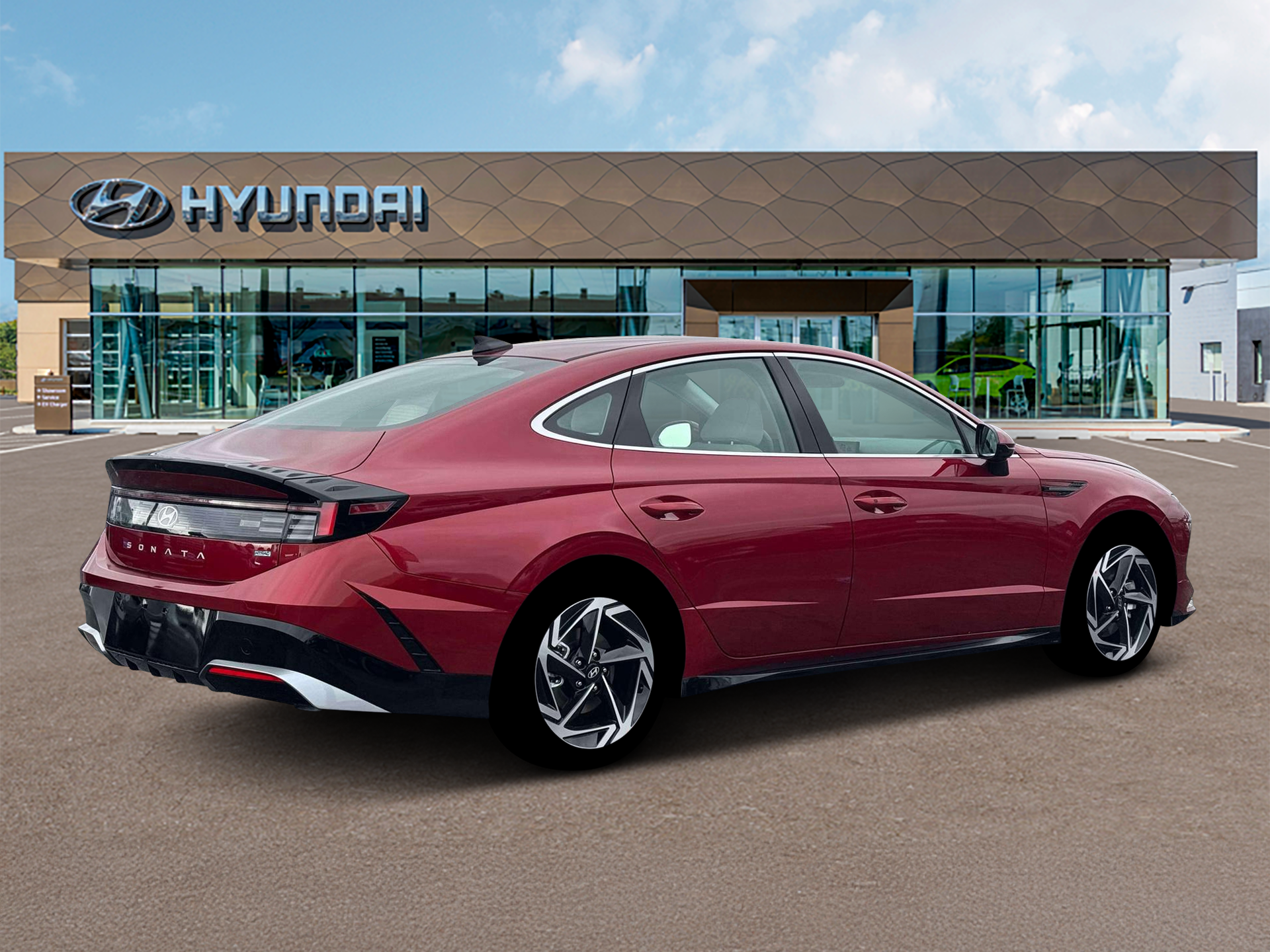 New 2026 Ultimate Red Hyundai SEL Sport image 8
