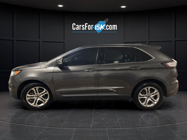 Used 2015 Magnetic Metallic Ford Titanium image 4
