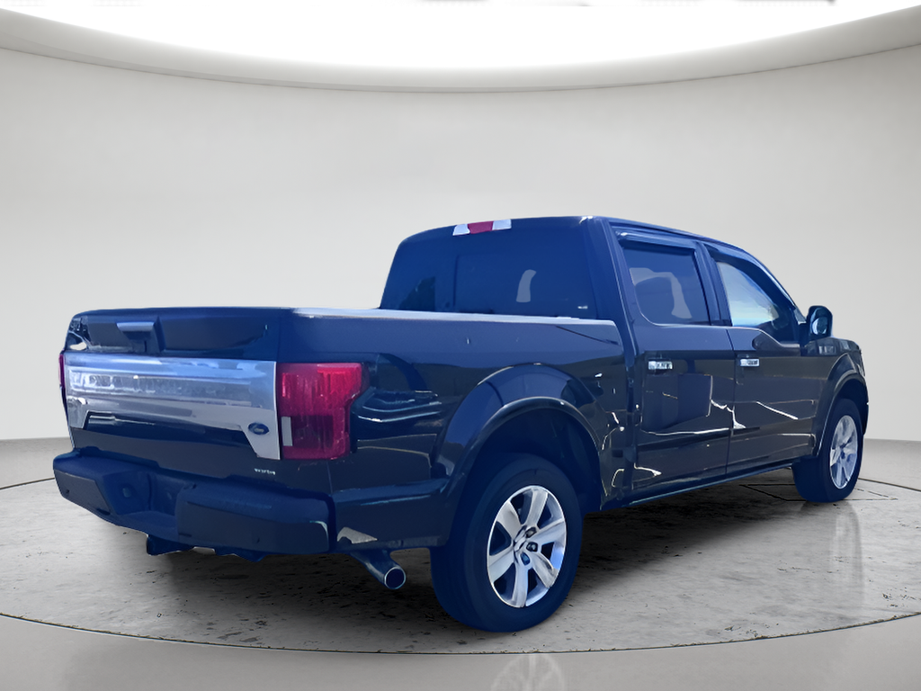 Used 2018 Shadow Black Ford Platinum image 3