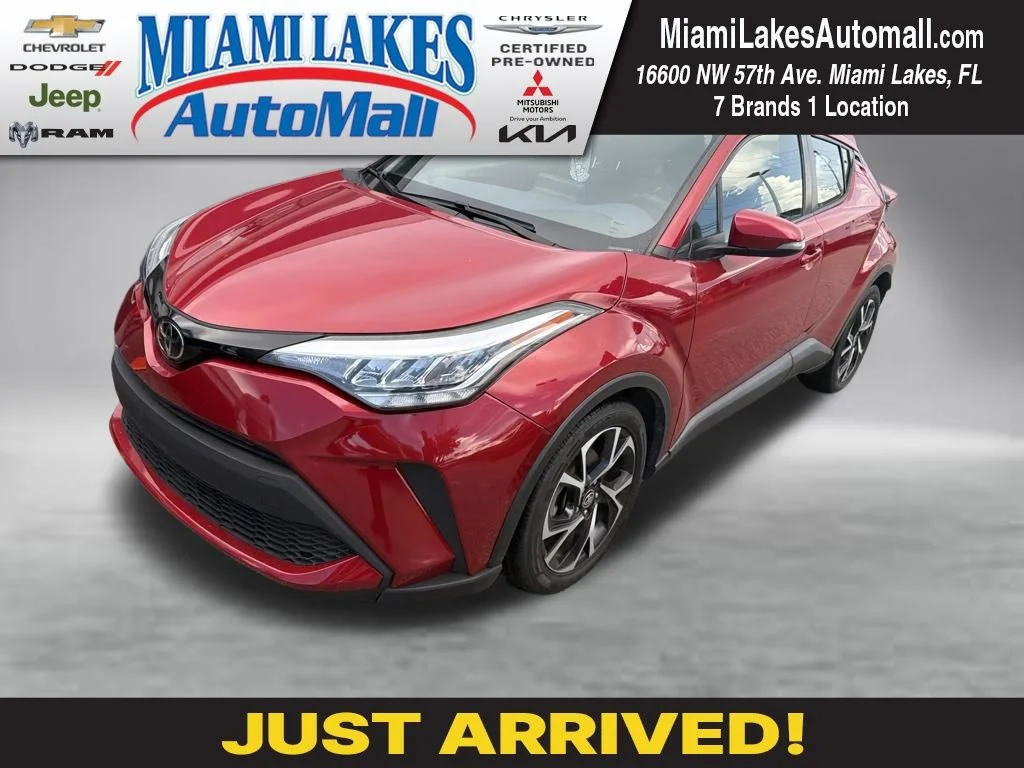 Used 2021 Red Toyota XLE image 1