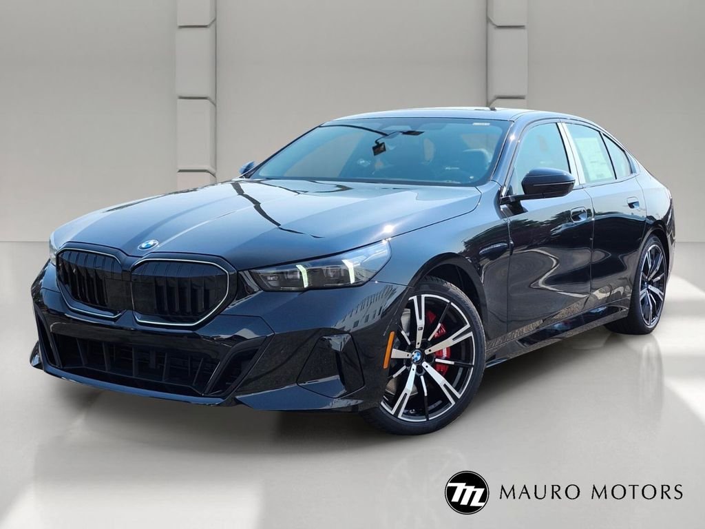 New 2027 Black BMW 540i xDrive image 1