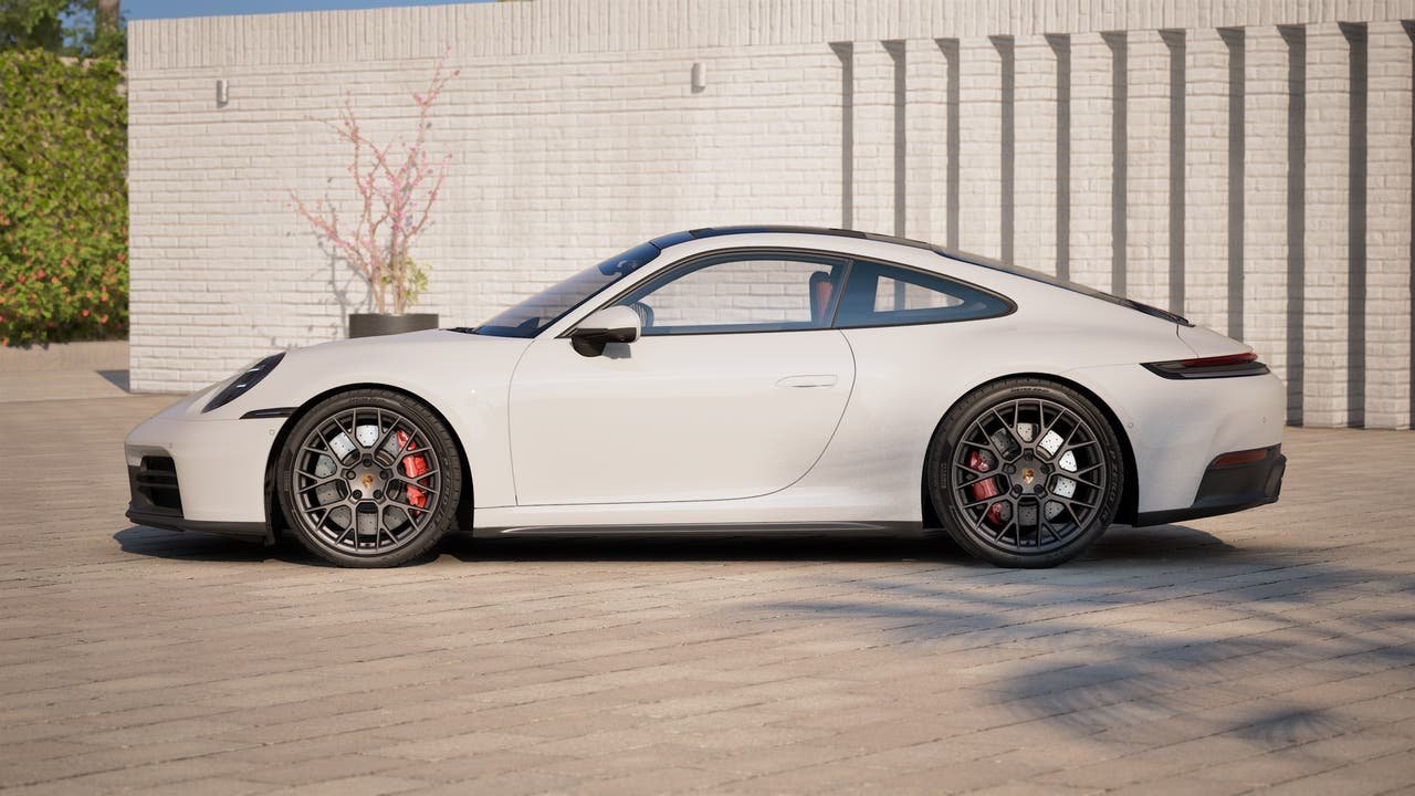 New 2027 White Porsche Carrera S image 2