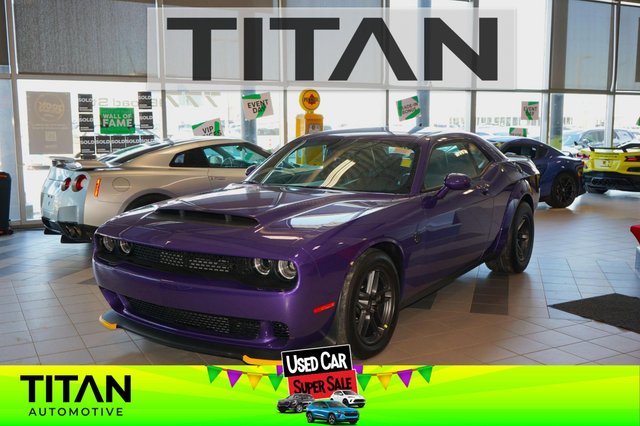 2023 Dodge Challenger SRT Demon 170 Challenger Demon 170 NO LUX TAX! | 1,025HP!!!! | Plum Crazy Purple | Only 24 KM! | Brembo Brakes | Mickey Thompson® Tires