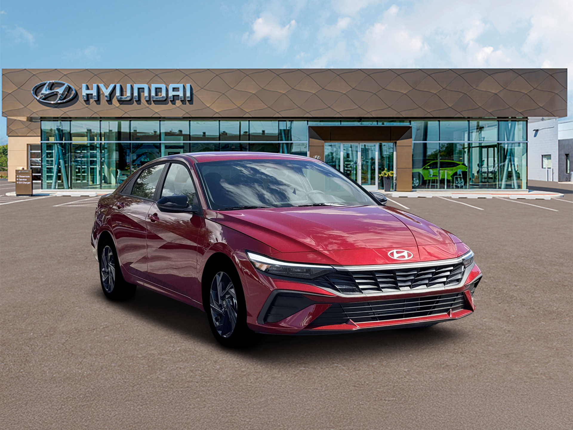 New 2026 Red Hyundai SEL Sport image 11