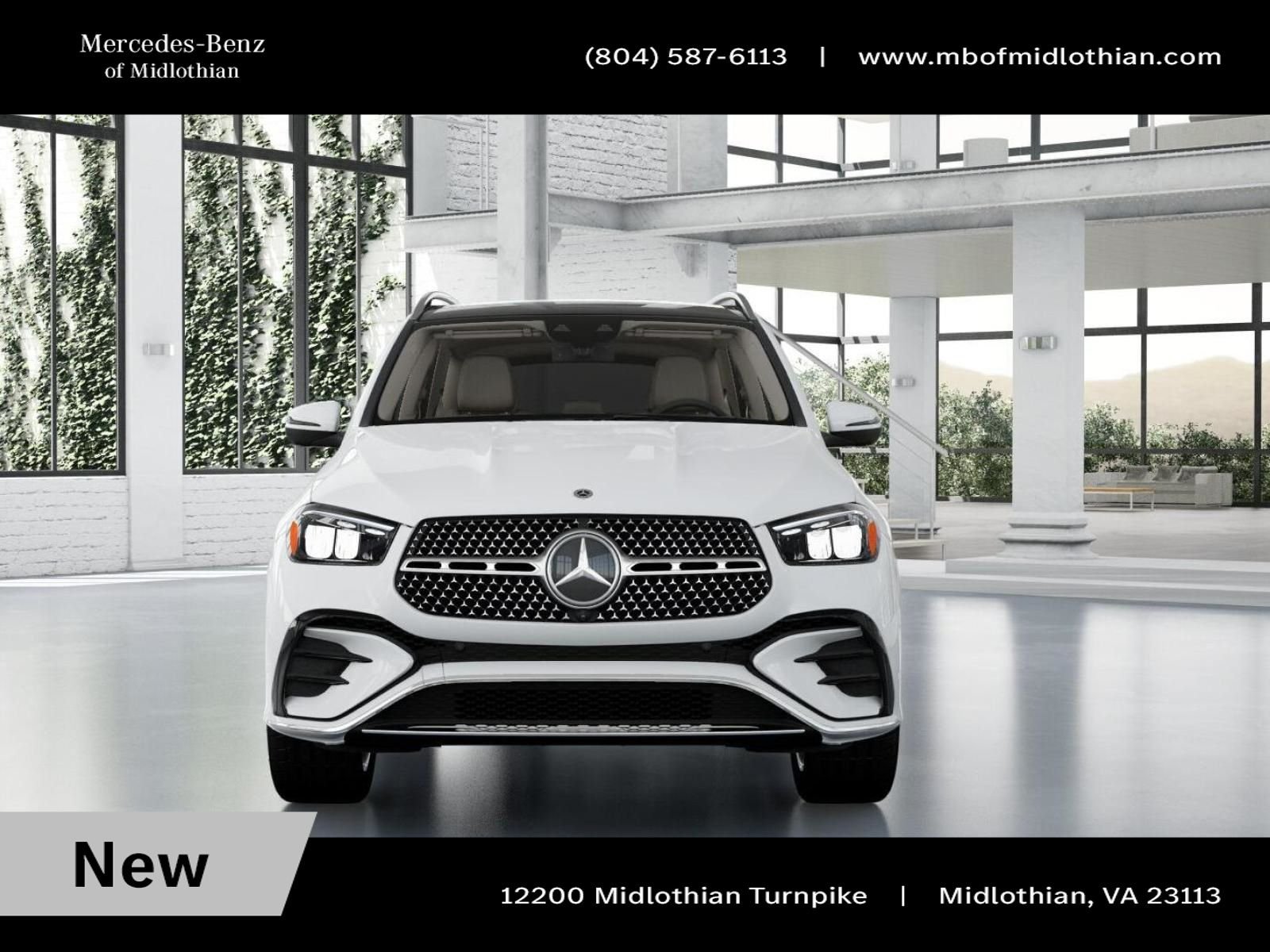 New 2026 Polar White Mercedes-Benz GLE 450 image 9