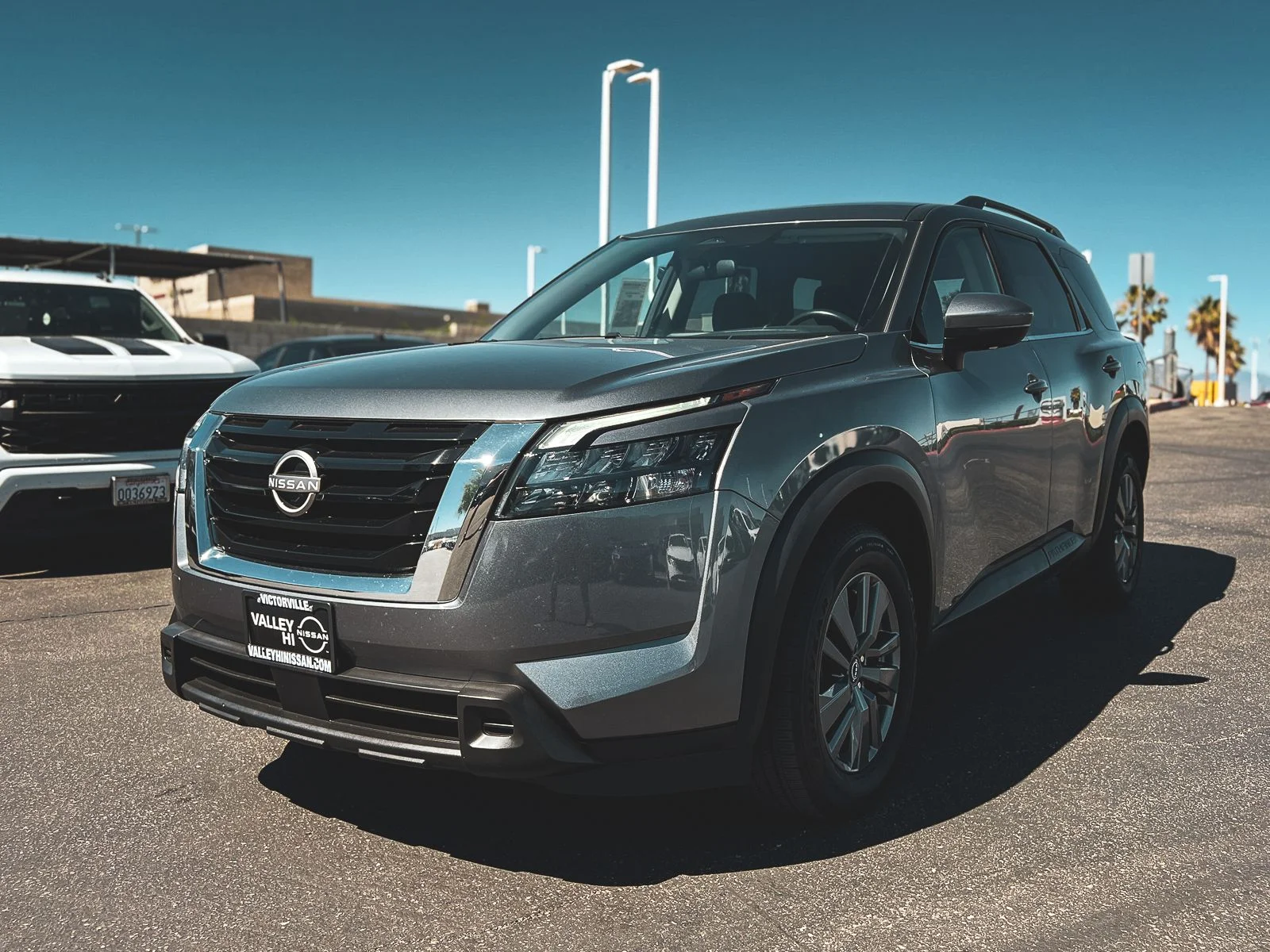 Certified Used 2024 Gray Nissan SV image 3
