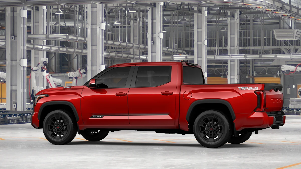 New 2026 Supersonic Red Toyota Platinum i-FORCE MAX image 5