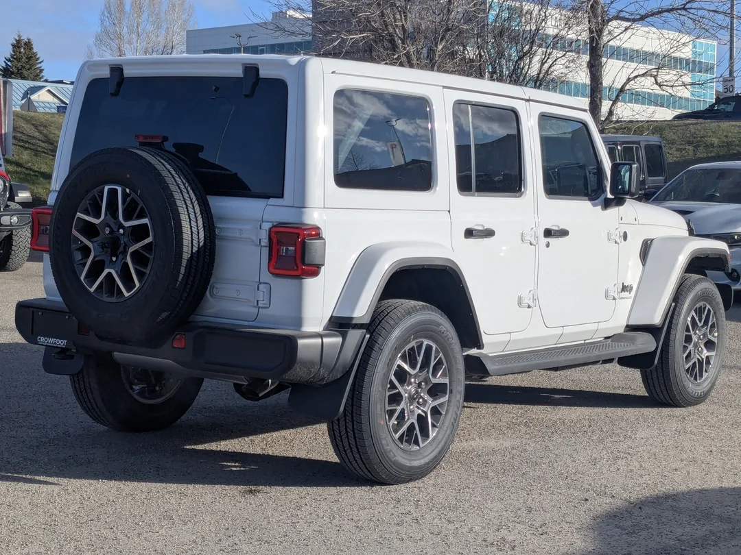 New 2026 White Jeep Sahara - - 4x4 - McKinley Leather Seats - Body? Colour Hardtop - Side Steps & More! image 8